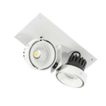 Lampa podtynkowa Patrizio GL7118-2/2X12W 3000K WH+BL Italux - zdjęcie 2